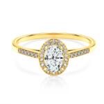 SAVICKI Inel de logodnă SAVICKI: aur, diamante - savicki - 16 815,00 RON