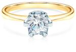SAVICKI Inel de logodnă Triumph of Love: aur bicolor, cu diamant - savicki - 14 646,00 RON