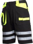 LAHTI PRO Pantalon Scurt Cu Reflectorizant Negru-verde - 2xl (l4070505) - vexio