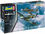 Revell Spitfire Mk V Bf109G-10 1:72 (03710)