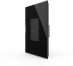 LIVOLO Intrerupator tactil simplu cap scara cu rama din sticla 1M Livolo (VL-FC1S-1BP-12)