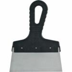 SIBRTEH 150mm spatulya rozsdamentes, műanyag nyéllel (85436)