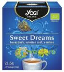 YOGI TEA Ceai Sweet Dreams cu Rooibos, Valeriana si Miere Ecologic/Bio 12dz