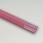 Gorjan Furtun transparent din PVC cu spira rosie 80 mm (7013052)