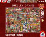 Schmidt Spiele Vintage Artist Materials, Shelley Davies 1000 db-os (59698)
