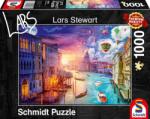 Schmidt Spiele Night and Day - Venice, Lars Stewart 1000 db-os (59906)
