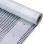 vidaXL Prelată Leno 260 g/m2, alb, 2 x 10 m (45548)