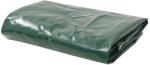 vidaXL Prelată 650 g/m2 3 x 6 m Verde (43822)