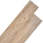 vidaXL Plăci de pardoseală, stejar maro, 5, 26 m2, 2 mm, PVC (245165)