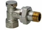 Siemens AEN20 Visszatérő radiátorszelep, sarok kivitel, 3/4, DN20, kv = 0, 2 - 3, 0 m³/h (AEN20)