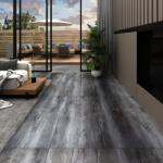 vidaXL Plăci de pardoseală, gri lucios, 4, 46 m2, 3 mm, PVC (146587)