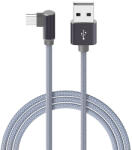 BOROFONE BX26 Express USB - micro USB kábel döntött fejjel 2.4A 1m szürke