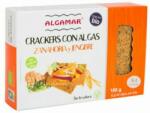 Algamar Crackers cu morcovi, ghimbir si alge marine bio 160g Algamar