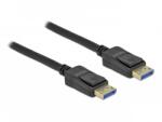 Delock Cablu Displayport 10K60Hz HDR10 54Gbps T-T 2m, Delock 80262 (80262)
