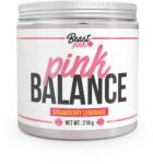 GymBeam BeastPink Pink Balance 216 g limonadă de căpsuni
