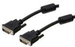 Nedis DVI-DVI (24+1) - dual link kábel 2m (Nedis) [CCGP32001BK20]