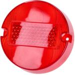 101 Octane Hátsó lámpa lencse piros 100mm E jelzés nélkül Simson S50, S51, S70, MZ modellekhez