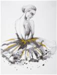 Atmosphera Createur D'interieur Sticker ILLU Danseuse Gold, 30x40 cm