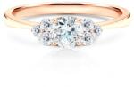 SAVICKI Inel de logodnă Fairytale: aur roz, diamant - savicki - 11 091,00 RON