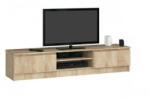 AKORD TV állvány 160 cm - Akord Furniture - sonoma tölgy