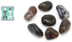  Onix Negru Rulat Natural - 26-33 x 20-24 mm - ( X L) - 1 Buc