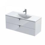 Oristo Set mobilier suspendat Oristo Siena alb cu lavoar Amelia 120cm (ORS45-SD2S-120-1/UME-AM-120-92-C) (ORS45-SD2S-120-1/UME-AM-120-92-C)