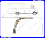 MERCEDES VARIO W670 1996.09-2013.01 Első sárvédő hátsó rész jobb (javítólemez) POTRYKUS P50540215