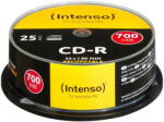 Intenso Mediu de Stocare 1x25 CD-R 80 / 700MB 52x Speed, Cakebox Spindle (1001124)