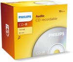Philips Mediu de Stocare 1x10 CD-R 80Min Audio JC (CR7A0NJ10/00)