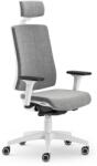 Antares Pure Standard White professzionális irodai forgószék kárpitozott háttámla műanyag lábkereszt BA. 420 kávébarna (ANKHSZ359-7)
