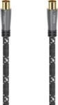 Hama Cablu coaxial Hama 00205070, 1.5m, Gray (00205070)