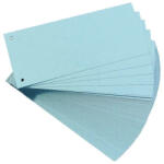 Office Separatoare carton 100 x 240mm albastre, set 100 bucati