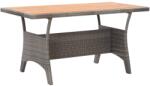 vidaXL Masă de grădină, gri, 120x70x66 cm, lemn masiv de acacia (316586)
