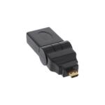 InLine Adaptor rotativ micro HDMI-D la HDMI-A T-M, InLine 17690L (IL17690L)