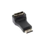 InLine Adaptor mini HDMI-C la HDMI-A T-M unghi, InLine 17690K (IL17690K)