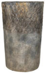 Clayre & Eef Ghiveci de flori din ceramica gri 24x39 cm (6TE0366)