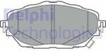 DELPHI set placute frana, frana disc DELPHI LP3378 (LP3378)