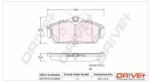 Dr! ve+ set placute frana, frana disc Dr! ve+ DP1010.10. 0055 (DP1010.10.0055)