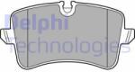 DELPHI set placute frana, frana disc DELPHI LP2446 (LP2446)