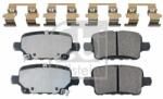 Febi Bilstein set placute frana, frana disc FEBI BILSTEIN 116249 (116249)