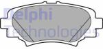 DELPHI set placute frana, frana disc DELPHI LP2702 (LP2702)