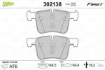 VALEO set placute frana, frana disc VALEO ESSENTIAL 302138 (302138)