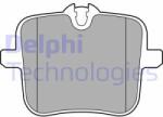 DELPHI set placute frana, frana disc DELPHI LP3617 - automobilus