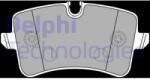 DELPHI set placute frana, frana disc DELPHI LP2226 (LP2226)