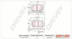 Dr! ve+ set placute frana, frana disc Dr! ve+ DP1010.10. 0809 (DP1010.10.0809)