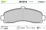 VALEO set placute frana, frana disc VALEO ESSENTIAL 301014 (301014)