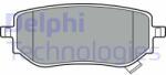 DELPHI set placute frana, frana disc DELPHI LP3402 (LP3402)