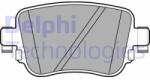 DELPHI set placute frana, frana disc DELPHI LP2709 (LP2709)