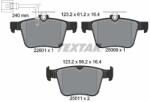 TEXTAR set placute frana, frana disc TEXTAR Q+ 2260101 (2260101)