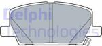 DELPHI set placute frana, frana disc DELPHI LP3482 (LP3482)